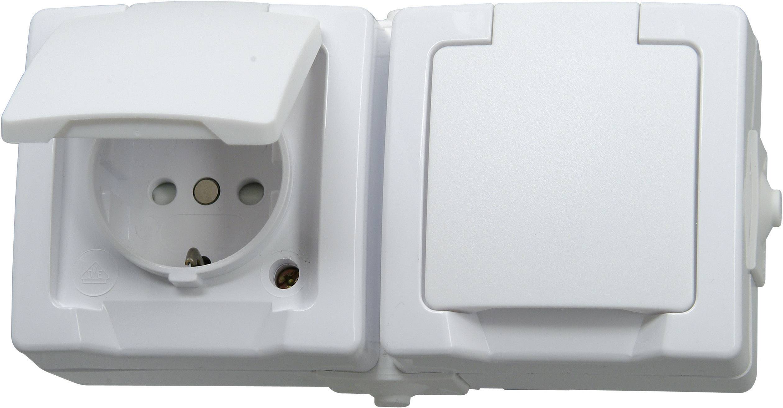 Kopp 137002003 Wet room switch product range Two gang socket 1 pc(s)