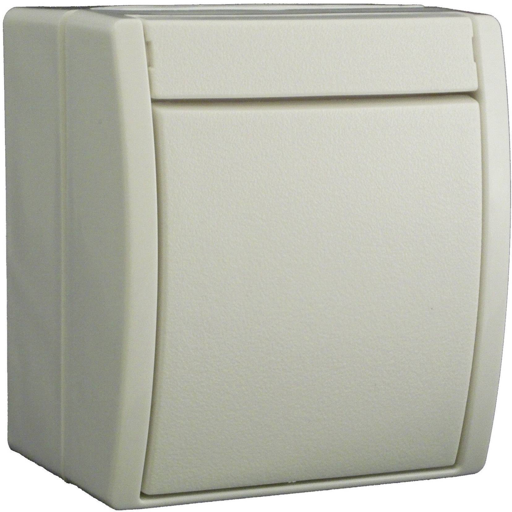 Busch-Jaeger 2601/6 W-54 Wet room switch product range Toggle switch Ocean (surface-mount) White 1 pc(s)