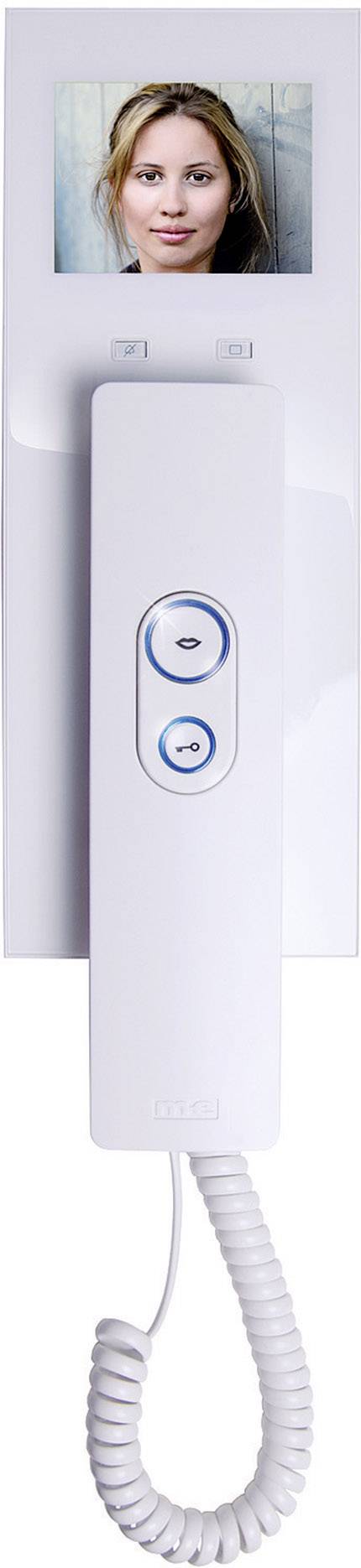 m-e modern-electronics VDV 505 WW Vistadoor Video door intercom Corded Indoor panel Detached White