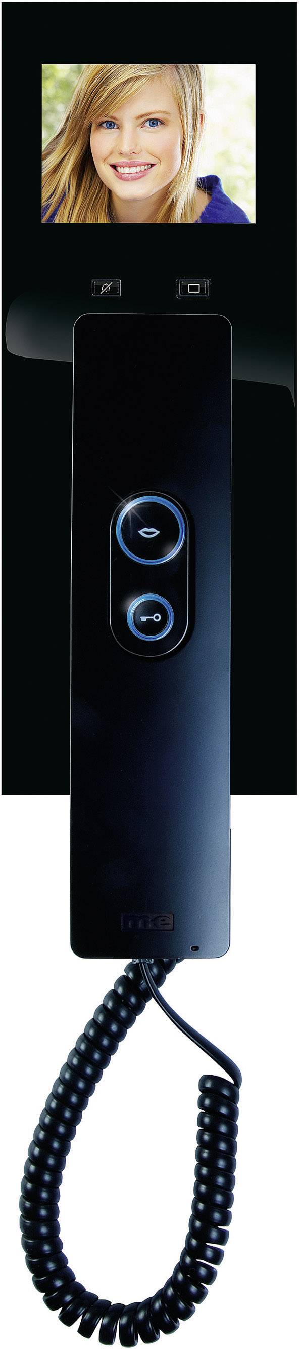 m-e modern-electronics Vistadoor VDV 505 SS Video door intercom Corded Indoor panel Detached Black