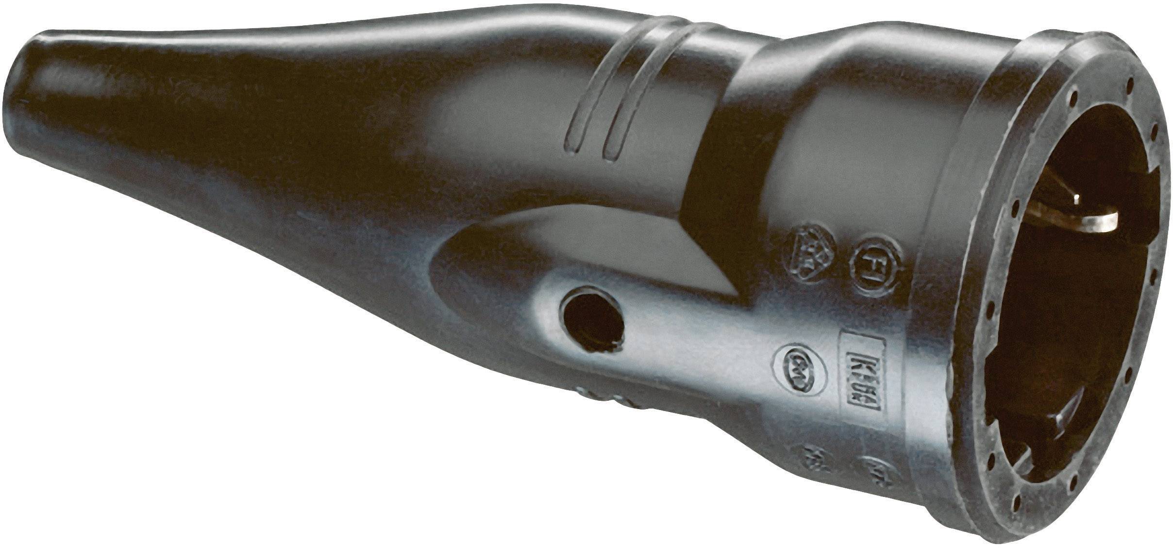 ABL Sursum 1479090 Safety mains socket Rubber 230 V Black IP20