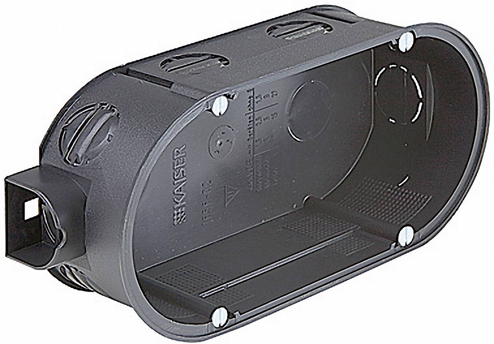 Kaiser Elektro 1656-02 Twin connector box (W x H x D) 140 x 60 x 42 mm 1 pc(s)