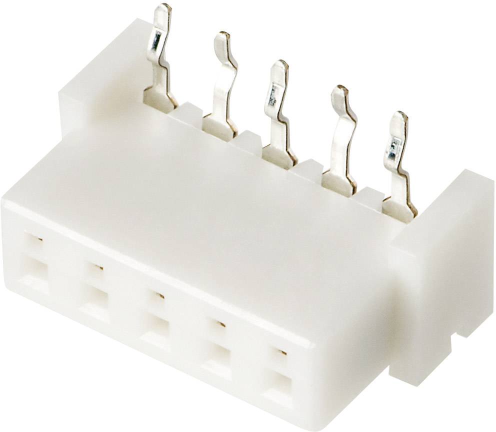 JST Socket housing PCB JQ Total number of pins 4 Contact spacing: 2.50 mm 04JQ-ST