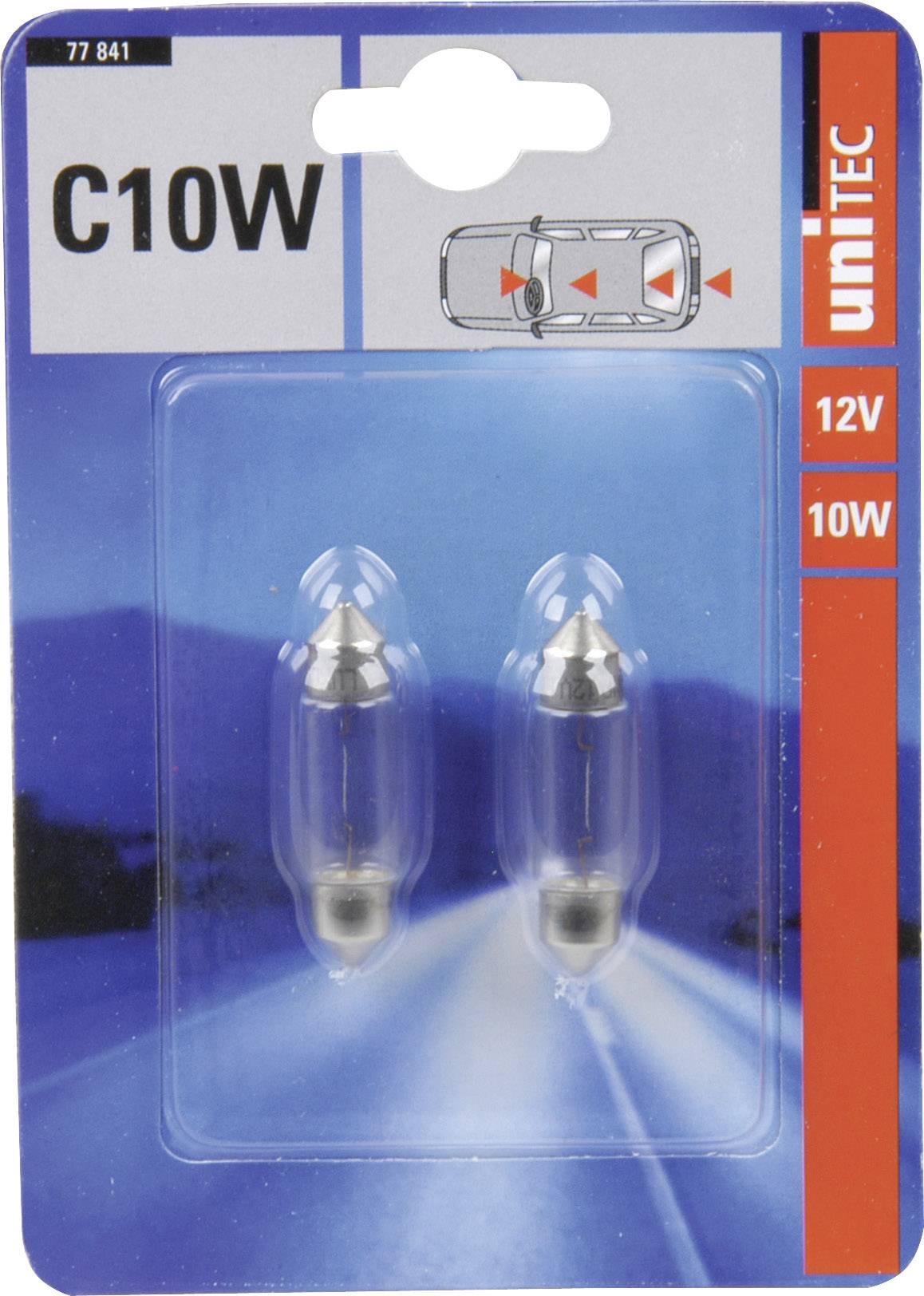 Unitec 77841 Festoon Standard C10W 10 W 12 V