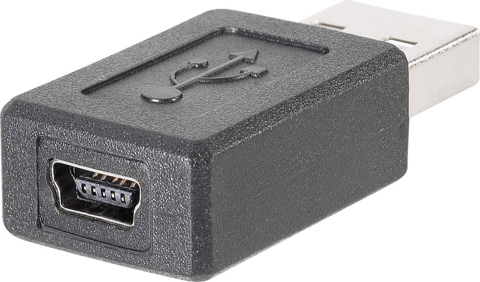 A USB adapter with a Micro-USB port on one side and a USB-A plug on the other.