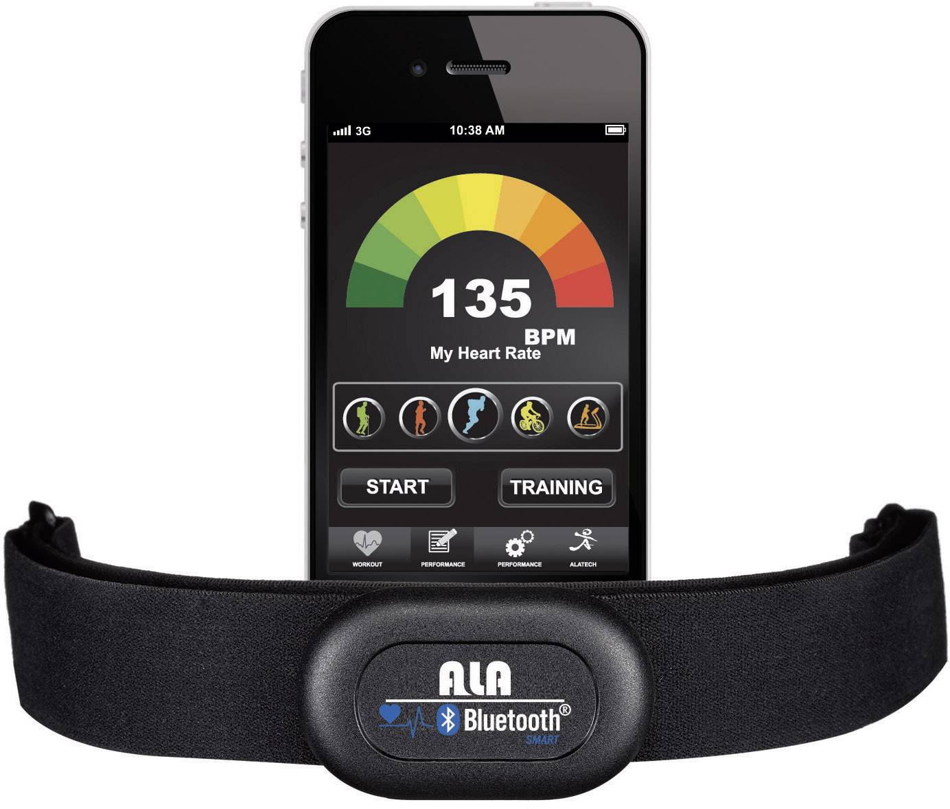 Chest strap Alatech Smartrunner Bluetooth