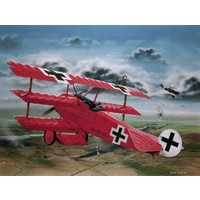 Revell 04744 Fokker DR.I Richthofen Model aircraft assembly kit 1:28 Revell 04744 Fokker DR.I Richthofen Model aircraft assembly kit 1:28
