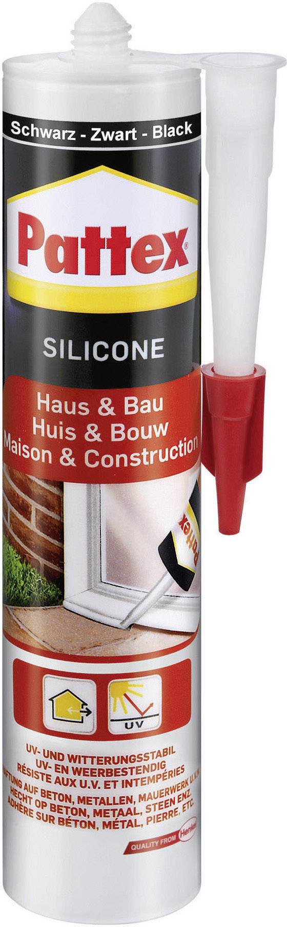 Pattex Haus & Bau Silicone Factory colour Black PFHBS 300 ml