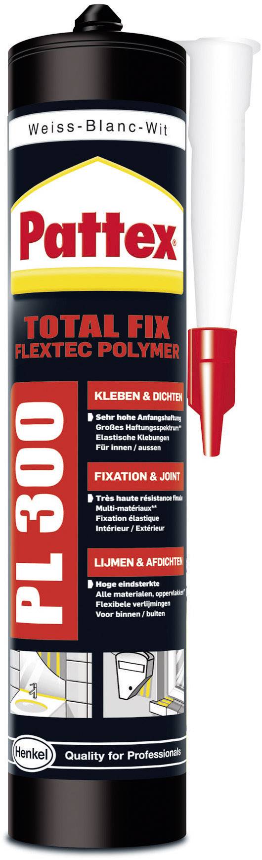 Pattex Flextec Polymer Industrial glue Factory colour White PPL3W 410 g