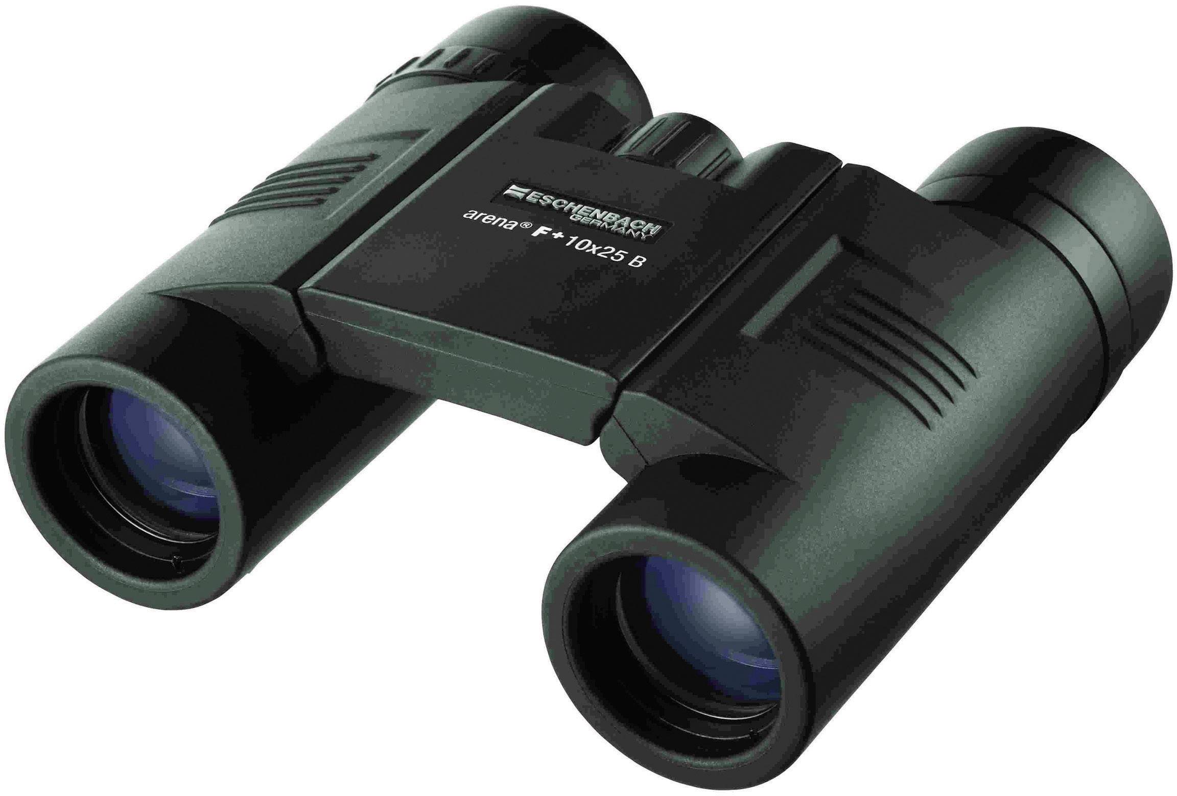 Eschenbach Binoculars Arena F+ 10x25 B 10 x 25 mm Amici roof prism Black (rubberized) 4256125