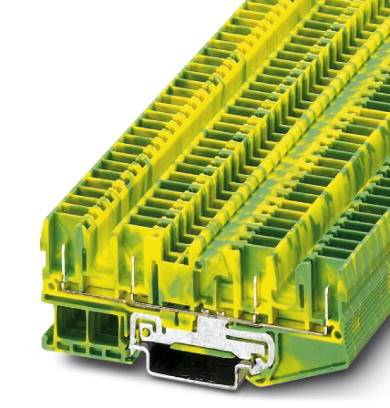 Ground modular terminal block ST 2,5-QUATTRO/4P-PE 3042162 Phoenix Contact
