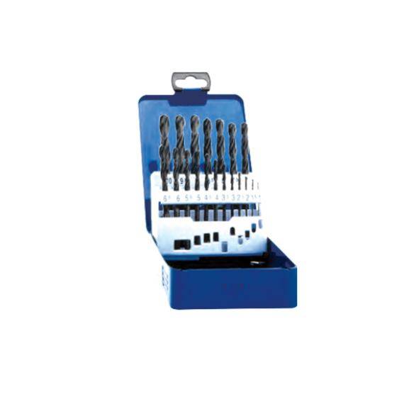 Eventus by Exact 32001 HSS Metal twist drill bit set 19-piece 1 mm, 1.5 mm, 2 mm, 2.5 mm, 3 mm, 3.5 mm, 4 mm, 4.5 mm, 5 mm, 5.5