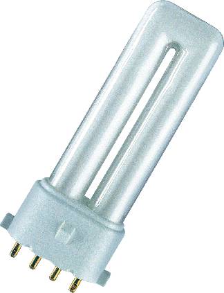 OSRAM Energy-saving bulb EEC: G (A - G) 2G7 121.8 mm 230 V 7 W Warm white Rod shape