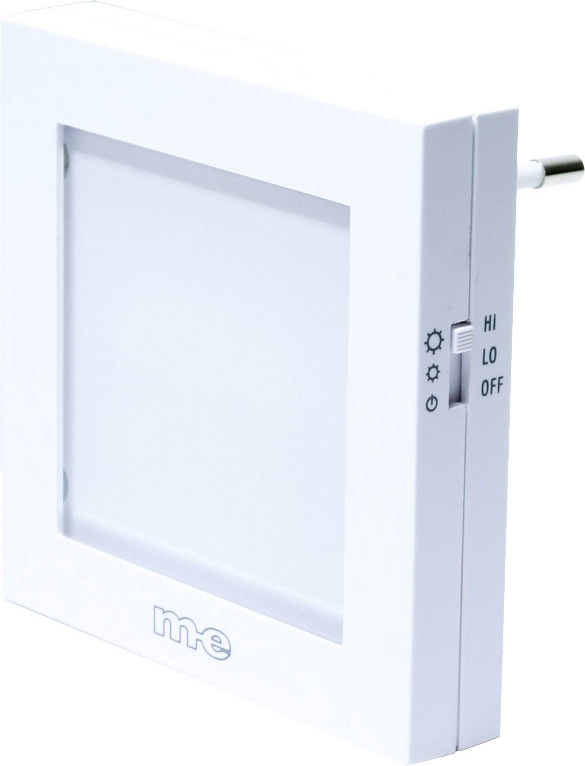 m-e modern-electronics 4250109110445 Night light Square LED (monochrome) Amber White