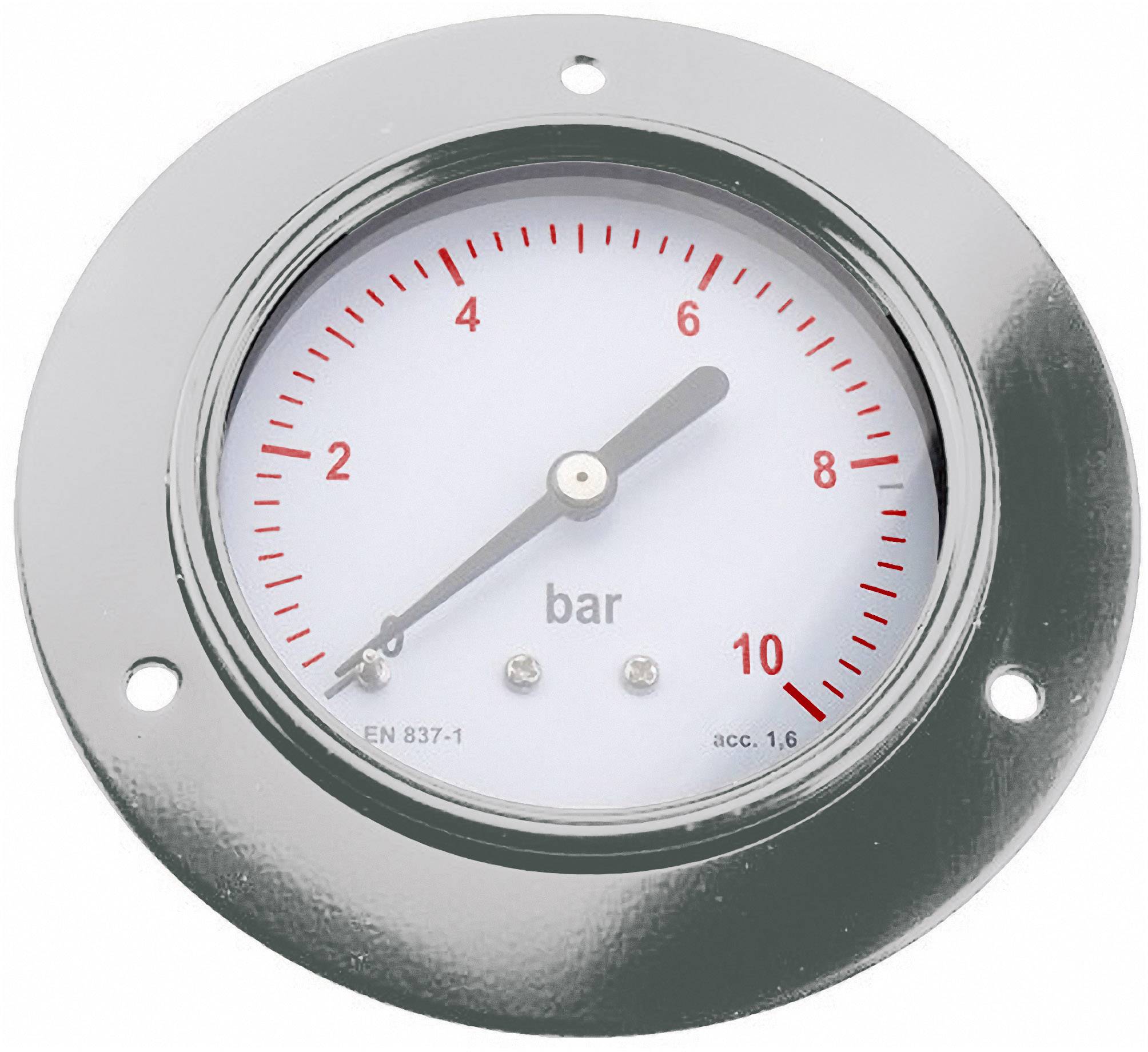 ICH Manometer 304.40.10 Connector (pressure gauge): Back side 0 up to 10 bar External thread 1/8" 1 pc(s)
