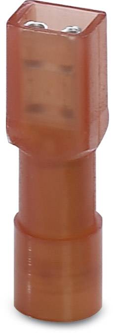 Phoenix Contact 3240537 Blade receptacle Connector width: 4.8 mm Connector thickness: 0.8 mm 180 ° Insulated Red 50 pc(s)