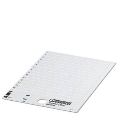 Phoenix Contact 0828802 US-EMLP (35X9) Device markers Fitting type: Adhesive Writing area: 34 x 9 mm White No. of markers: 450 10