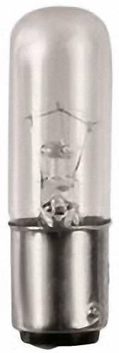 A small light bulb with a clear glass envelope and a metallic base, commonly used in vehicle headlamps.
