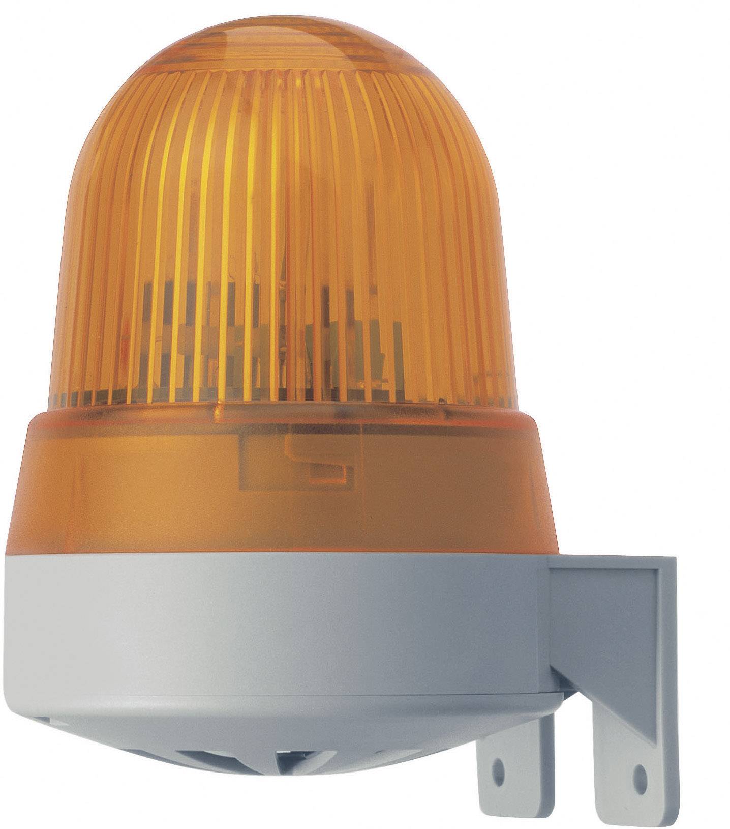 Werma Signaltechnik Combo sounder LED 422.110.75 Red Non-stop light signal 24 V AC, 24 V DC 92 dB