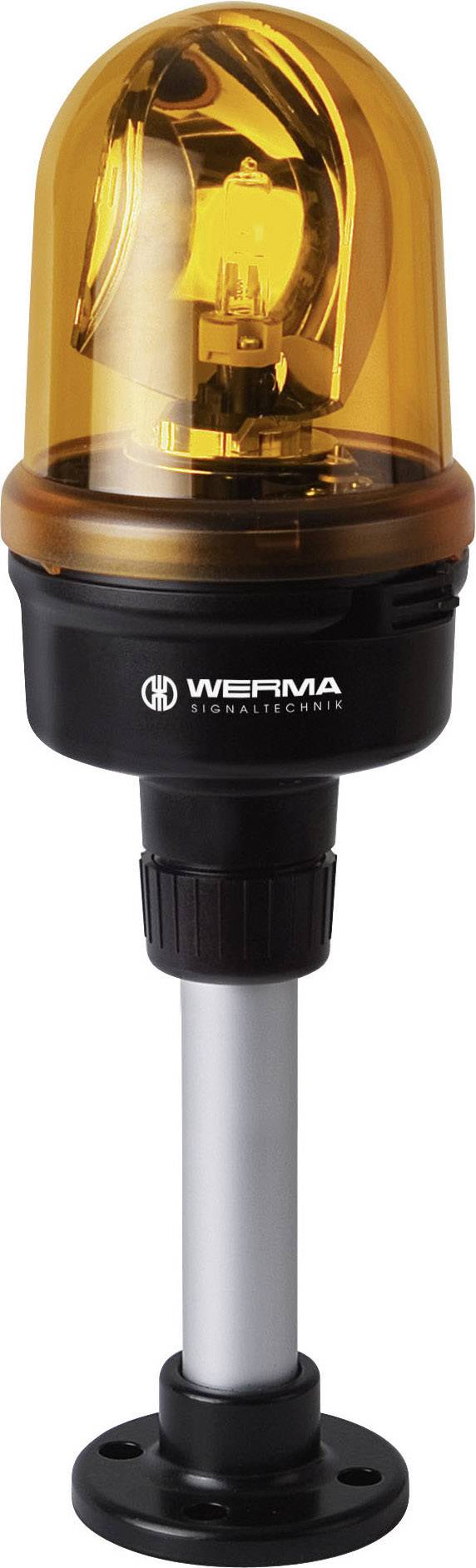 WERMA Signaltechnik rotating beacon 885.310.75 885.310.75 yellow rotating beacon 24 V/AC, 24 V/DC