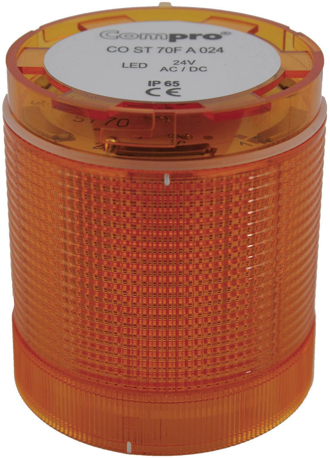 ComPro Signal tower component CO ST 70 AL 024 6F CO ST 70 LED Yellow 1 pc(s)