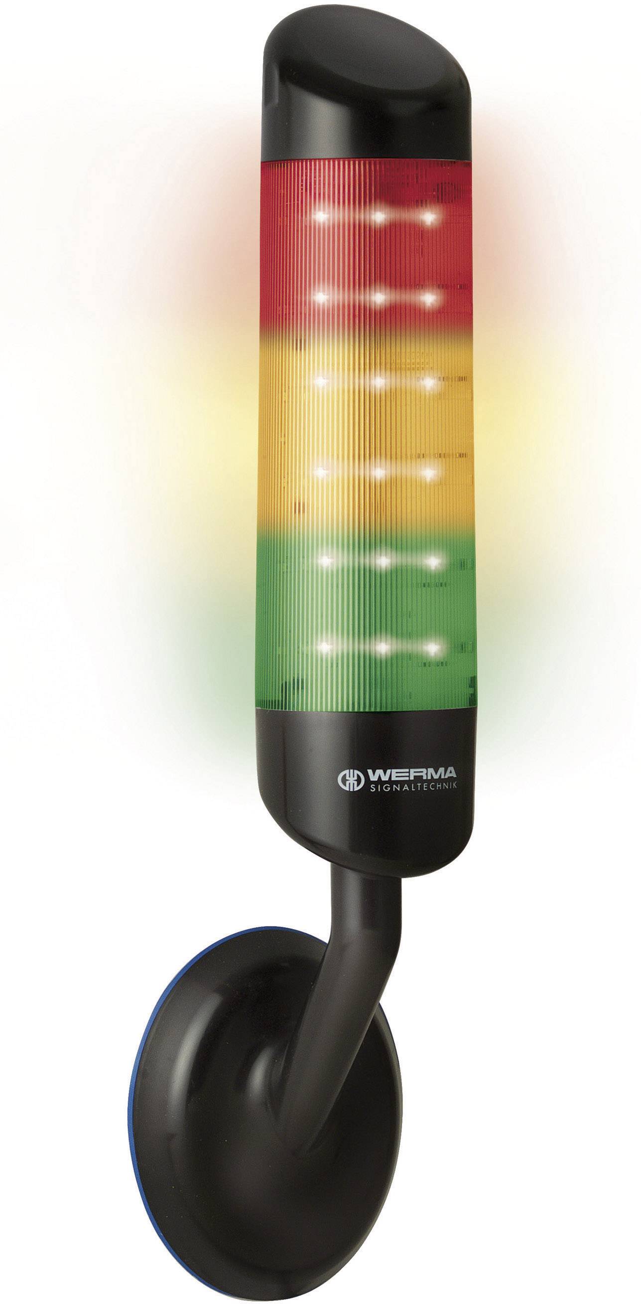 Werma Signaltechnik Combo sounder 695.300.55 Red , Yellow, Green 24 V DC 85 dB