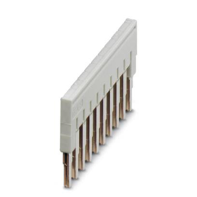 A multi-pin, white connector with metallic contacts, used for electrical connection in electronic devices.