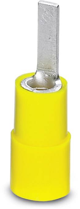 Phoenix Contact 3240533 Pin terminal Planar version 4 mm² 6 mm² Partially insulated Yellow 50 pc(s)