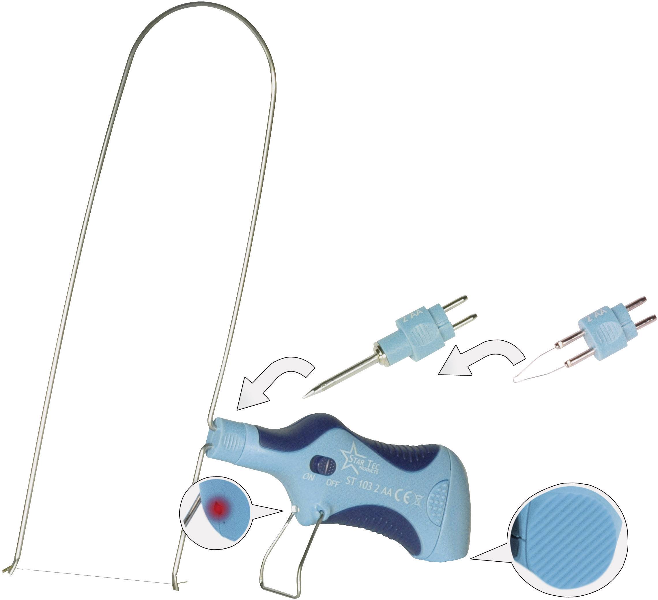 Star Tec ST 106 Multi tool 6 V 15.5 W Soldering tip, Branding iron, Heated filament +300 - +500 °C Battery-powered