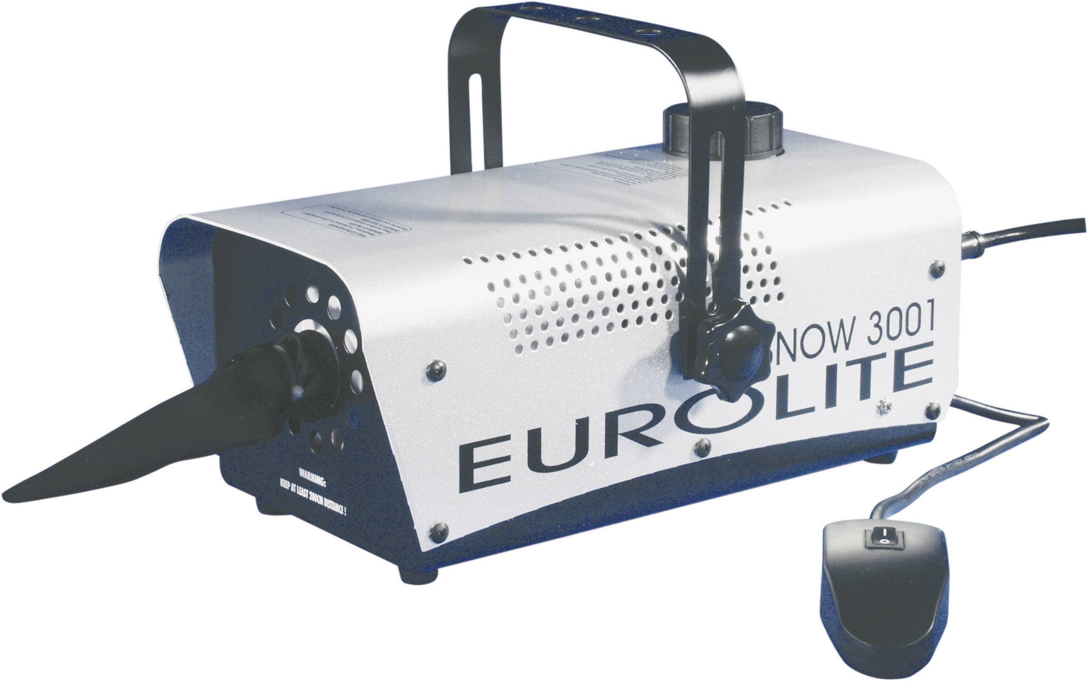Eurolite Snow 3001 Snow machine incl. mounting bracket, incl. corded remote control