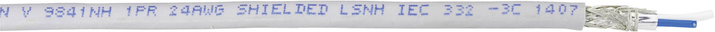 Belden 9841 Bus cable 1 x 2 x 0.2 mm² Grey Sold per metre