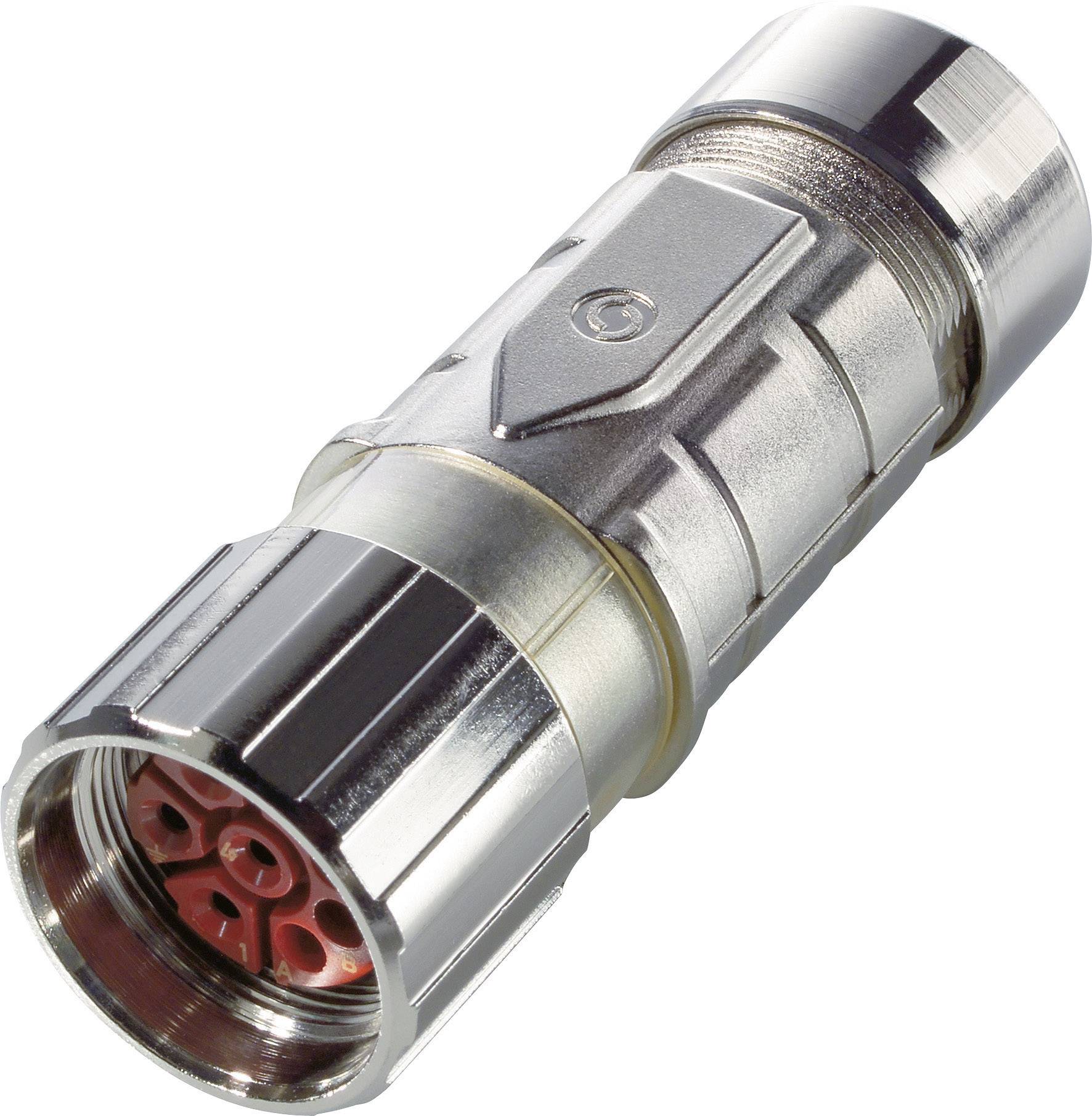 LAPP 76124000 EPIC® LS1 D6 EPIC Circular Connector LS1 0.14 - 2.5 mm² 1 mm Kontakte: 7 A bei 1 mm² · 2 mm Kontakte: 22 A bei 2,5