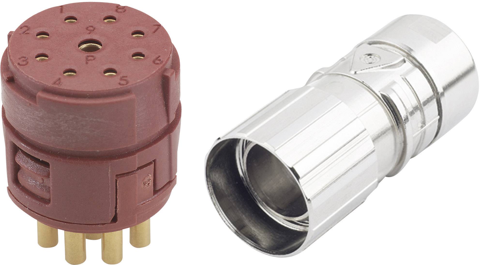 LAPP 75009698 EPIC® KIT M23 D6 8+1-POL FEMALE EPIC Connector M23 8+1-pin In Set (2 mm contact) 20 A