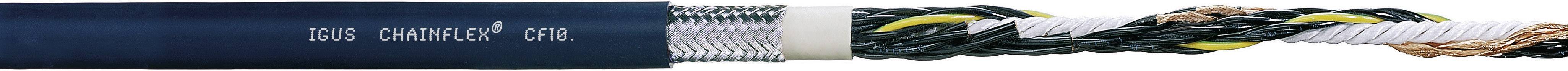igus CF10.05.05 Drag chain cable Chainflex CF 5 x 0.5 mm² Blue Sold per metre