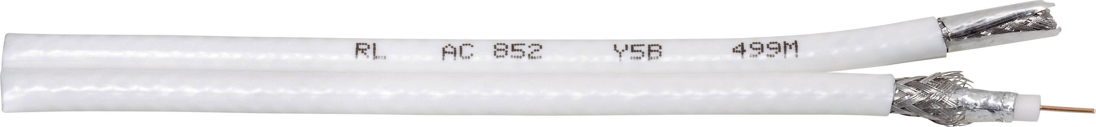 Interkabel AC 852-1 Coax 75 Ω 105 dB White Sold per metre