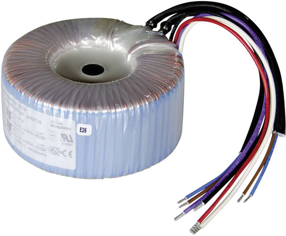 Sedlbauer 825046 Toroidal core transformer 2 x 115 V 2 x 18 V AC 250 VA 6.95 A