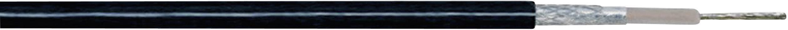 Kash 607588 Coax Outside diameter: 4.95 mm RG58 50 Ω Black Sold per metre