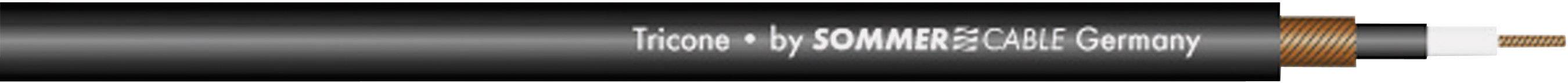 Sommer Cable 300-0021 Instrument lead 1 x 0.22 mm² Black Sold per metre