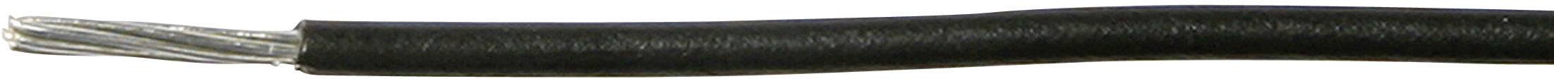 MediKabel 122187 Strand 1 x 0.90 mm² Black Sold per metre