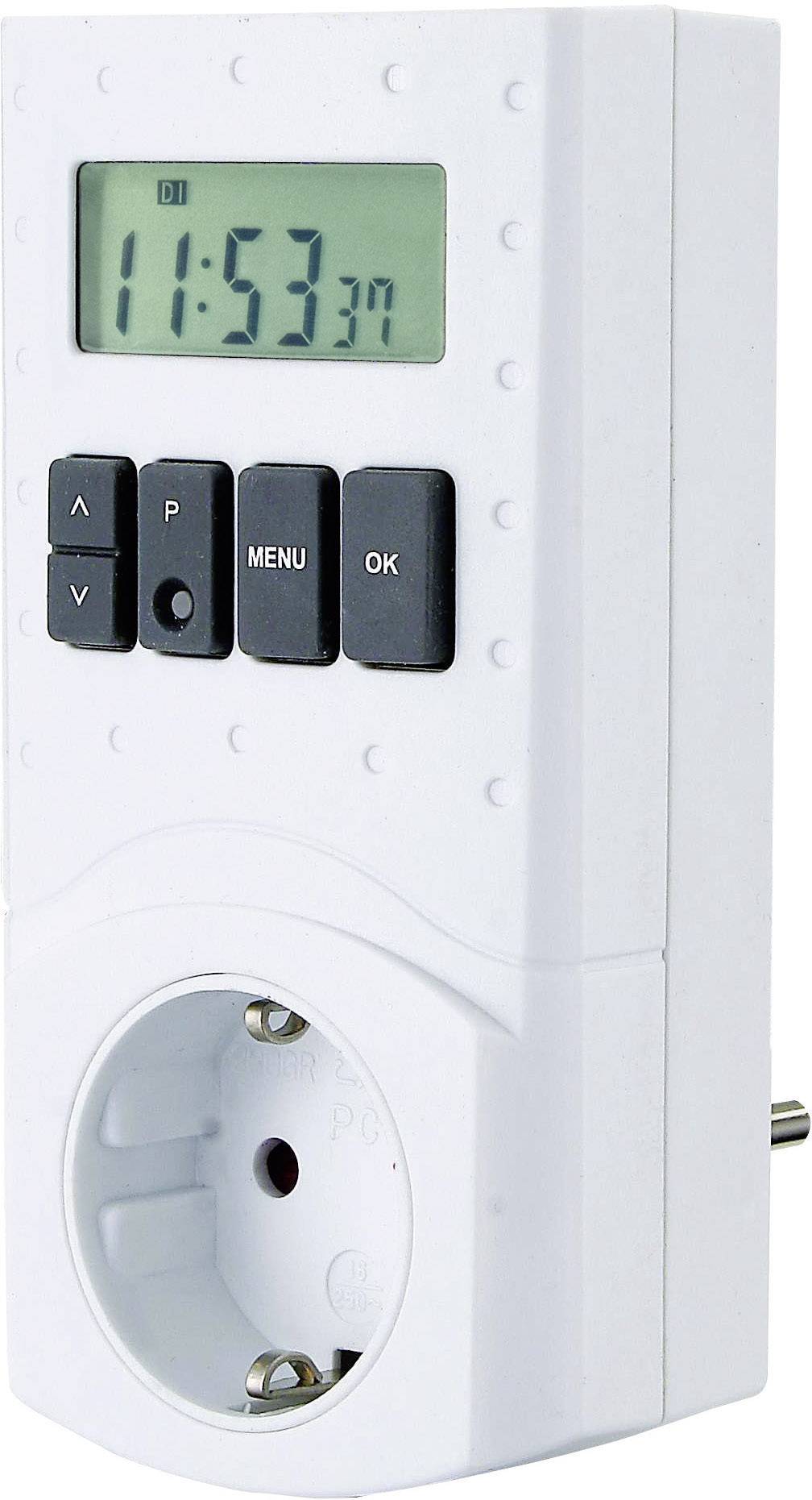 GAO EMT 799 Timer/power strip digital 7 day mode 3680 W IP20 2-phase