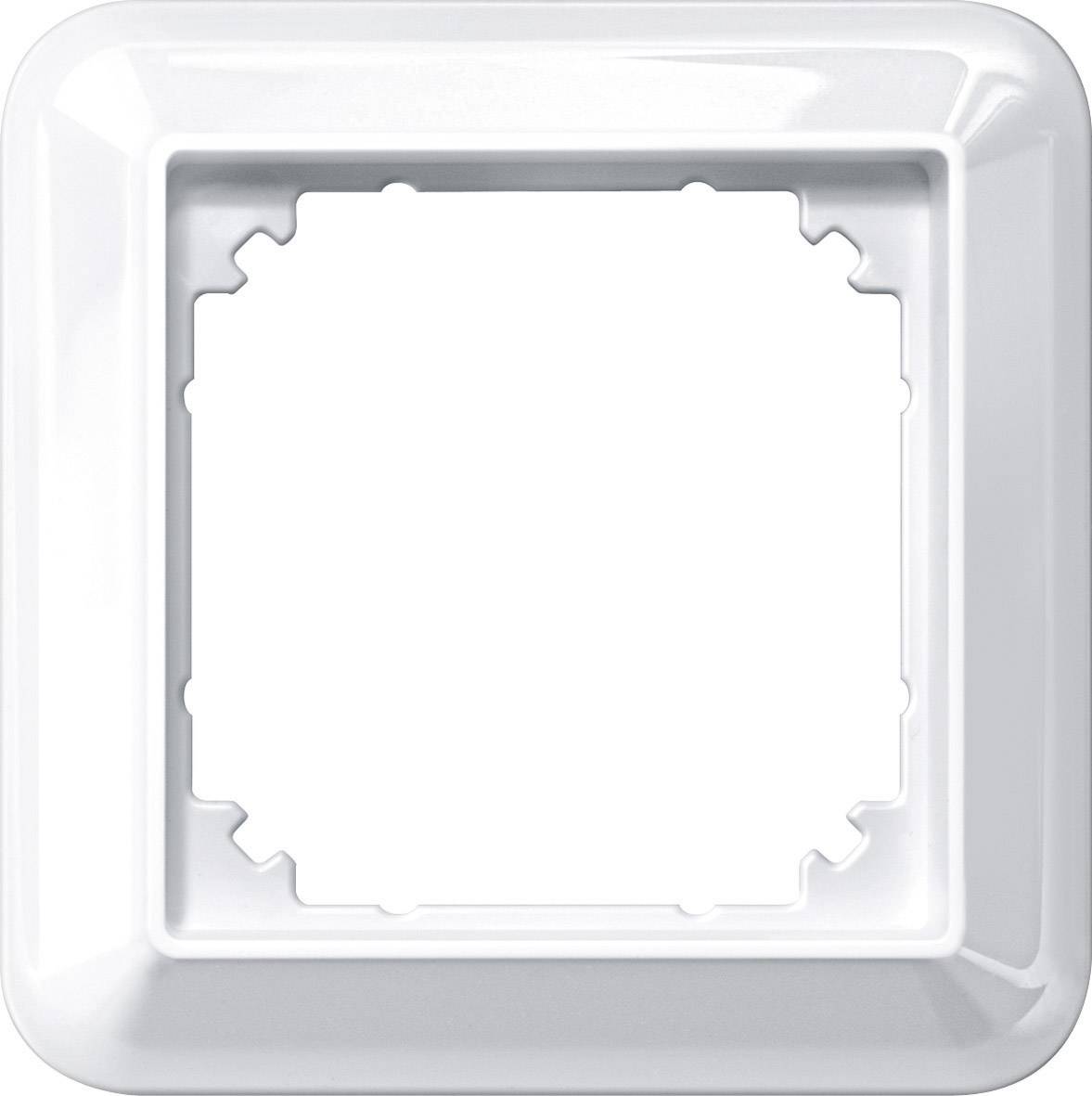 Merten 1x Frame Atelier-M Polar white glossy 388119