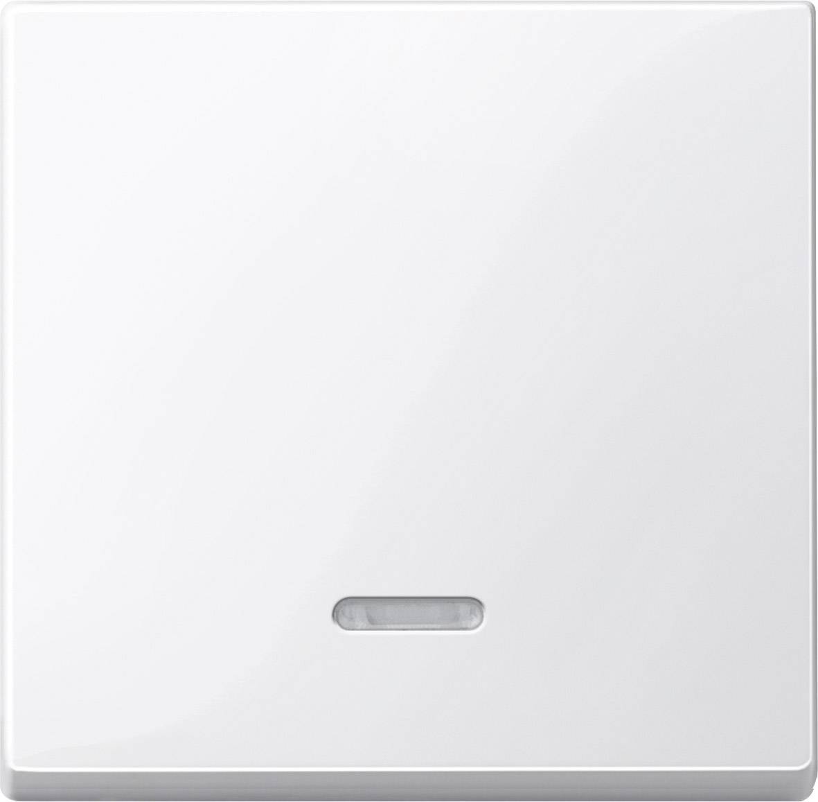 Merten Cover Control switch System M, 1-M, M-Smart, M-Plan, M-Creativ Polar white glossy 436019 1 pc(s)