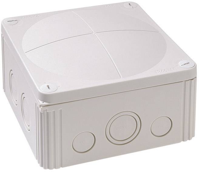 Wiska 10060702 Junction box (L x W x H) 140 x 140 x 82 mm Grey-white (RAL 7035) IP66/IP67 1 pc(s)