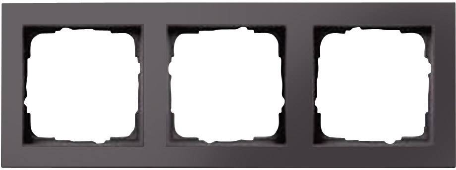 GIRA 3x Frame E2, Standard 55 Anthracite 0213 23 1 pc(s)