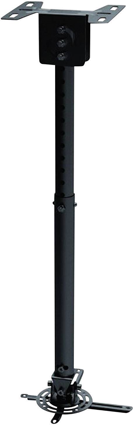 Neomounts by Newstar BEAMER-C100 Projector ceiling mount Tiltable, Rotatable Max. distance to floor/ceiling: 83 cm Black