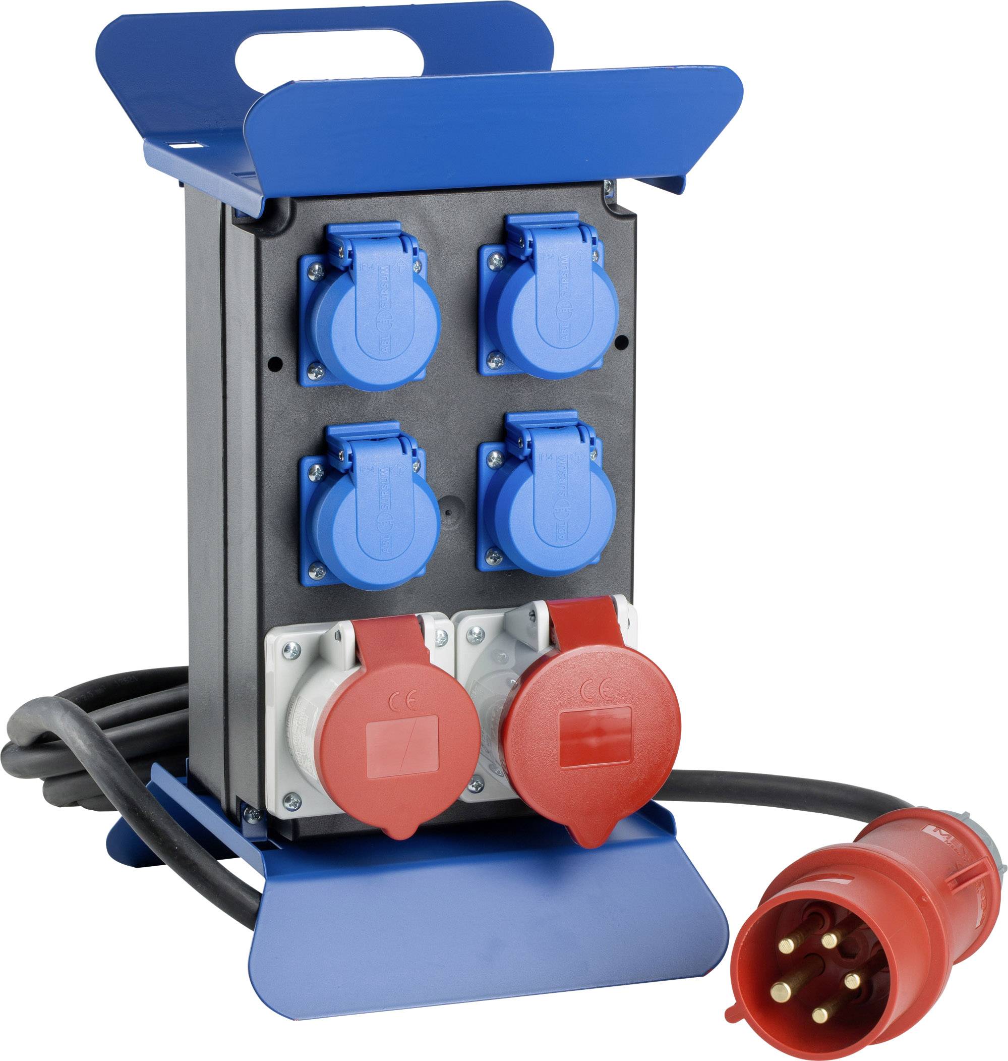 AS Schwabe CEE power distributor STECKY 2 400V CEE 60506 400 V 32 A