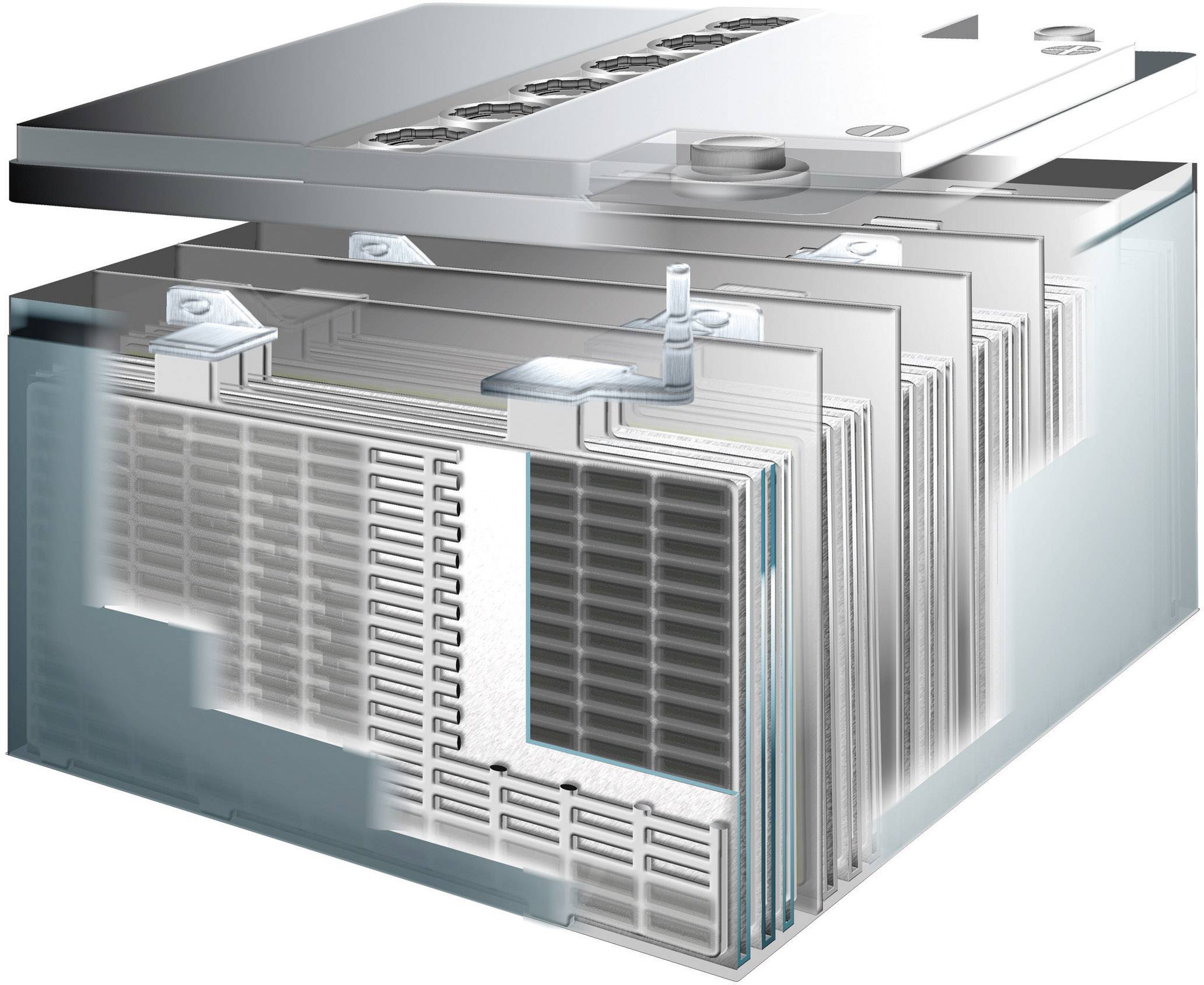 GNB Marathon L12V24 NALL120024HM0MA VRLA 12 V 23.5 Ah AGM (W x H x D) 168 x 174 x 127 mm M6 connector Maintenance-free