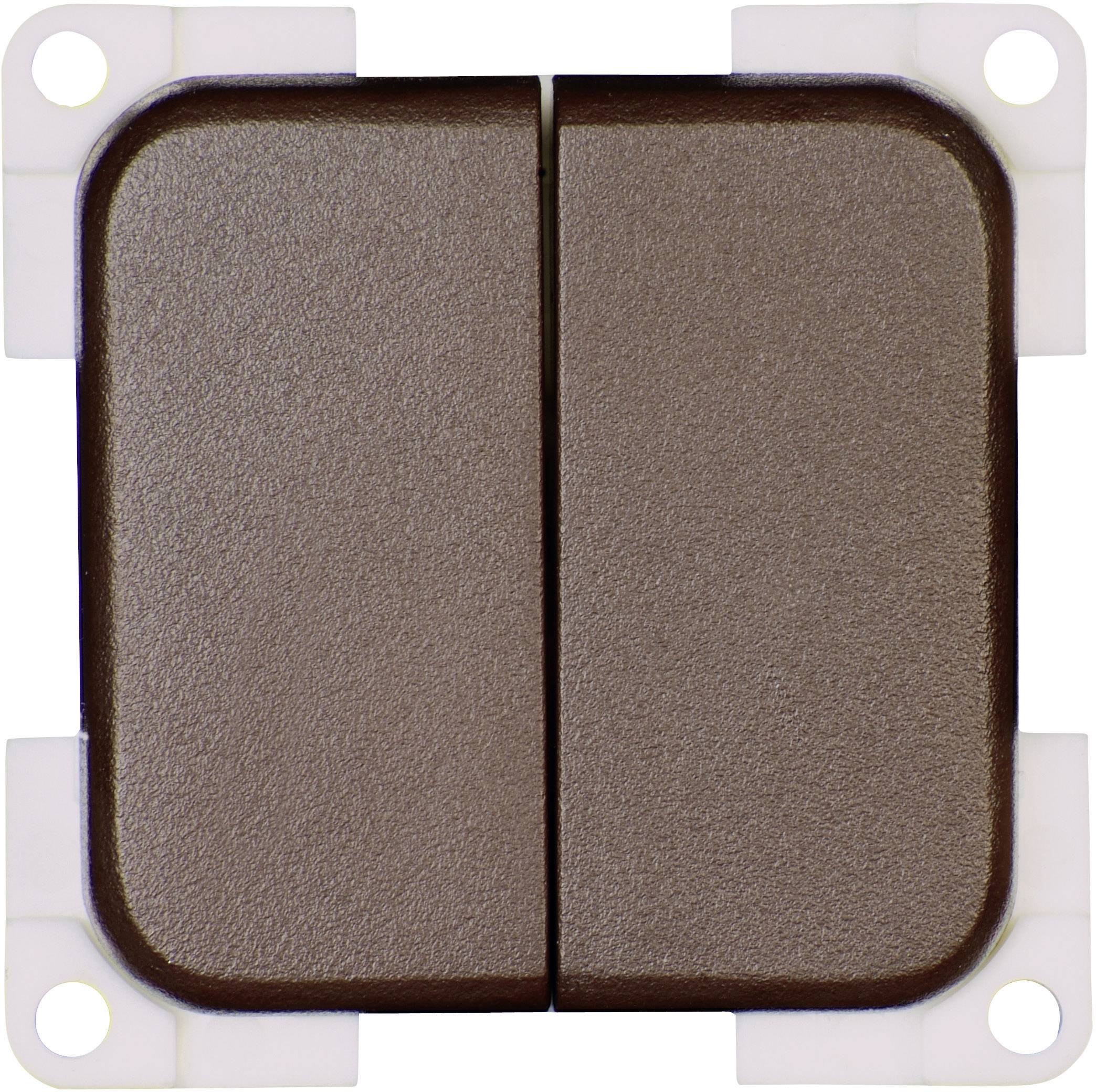 inprojal elektrosysteme Insert Series switch Brown 102566 1 pc(s)