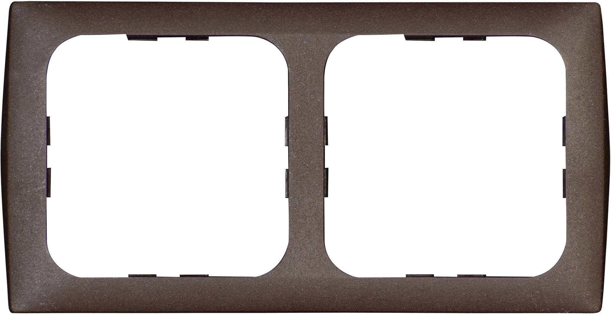 inprojal elektrosysteme 2x Frame Brown 102568 1 pc(s)