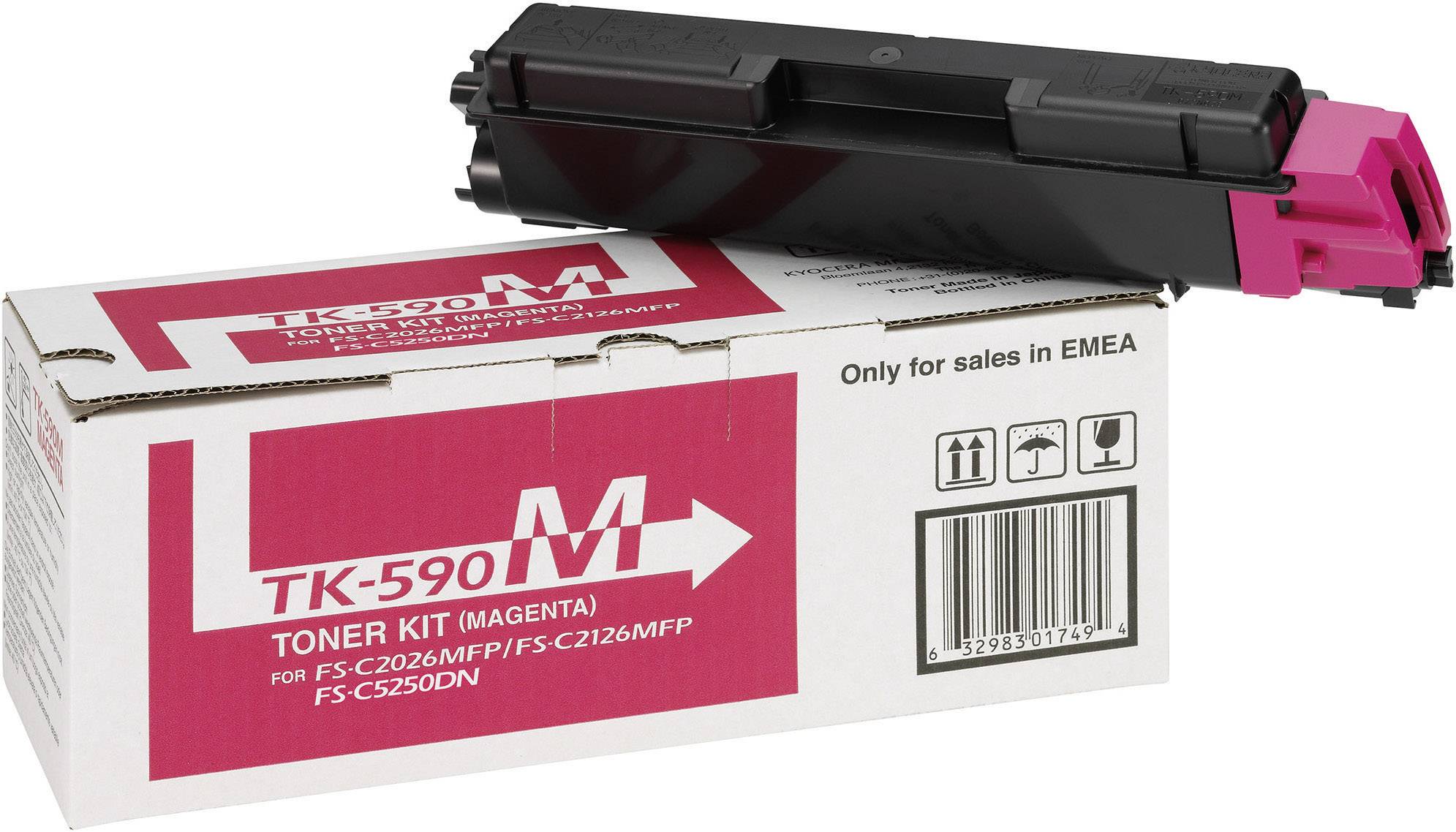 Kyocera Toner TK-590M Original Magenta 5000 Sides 1T02KVBNL0